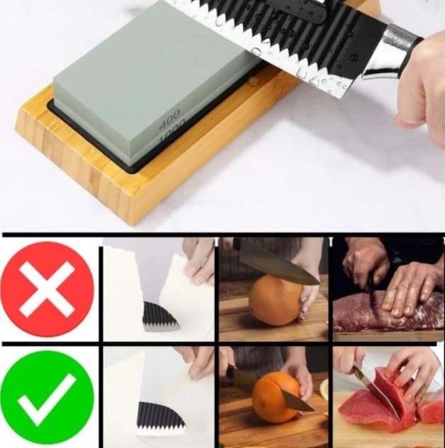 Profesjonalna Ostrzałka - Kamień Wodny dla Perfekcyjnej Ostrości 🔪
