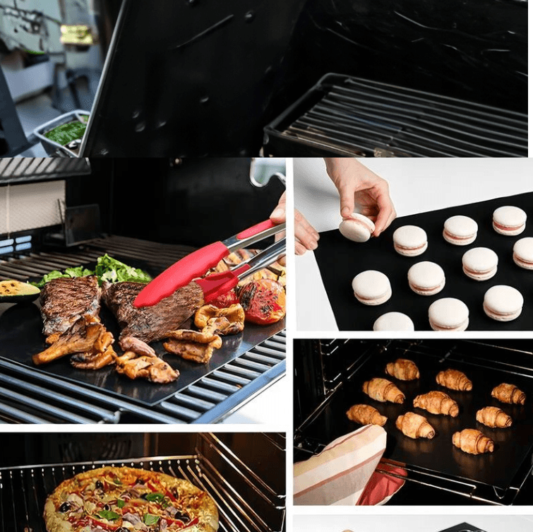 Mata teflonowa 10 sztuk GRILL/PIEKARNIK